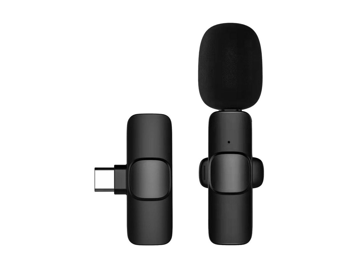 Mini microfone de lapela sem fio STELASPLEN com conector Tipo C