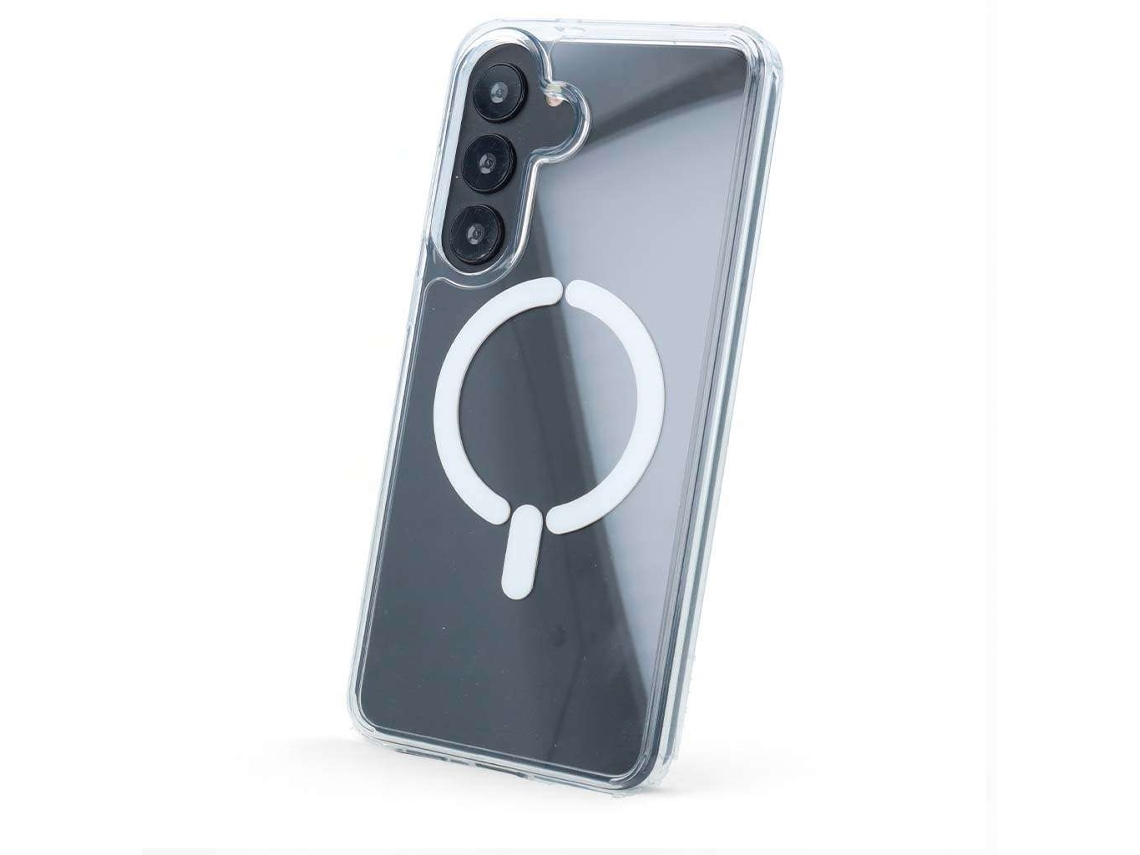 Capa Transparente Logo Compatível com Magsafe para Samsung Galaxy S25 Fe LA CASA DE LAS CARCASAS