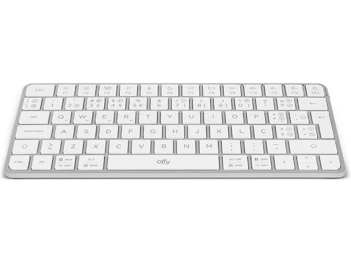 Teclado Multi Dispositivo OFFY Pixie Mini (Bluetooth - Branco)