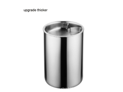 Destacável Metal Aço Desbloqueado Cinzeiro Criativo Funil À Prova de Vento Carro Cinzeiro Copo Sala Anti-mosca Cinza Mesa Decoração de Casa WEIMAI