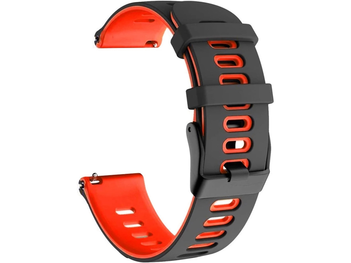 Pulseira De Silicone 20 Mm Para Smartwatch Realme Watch E Suunto 3,
