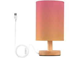 Abajur De Mesa Led Com Cúpula, Estilo Furacão Tropical, Ideal Para Crianças