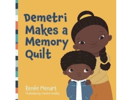 Livro Demetri Makes a Memory Quilt Renee Menart (Inglês)
