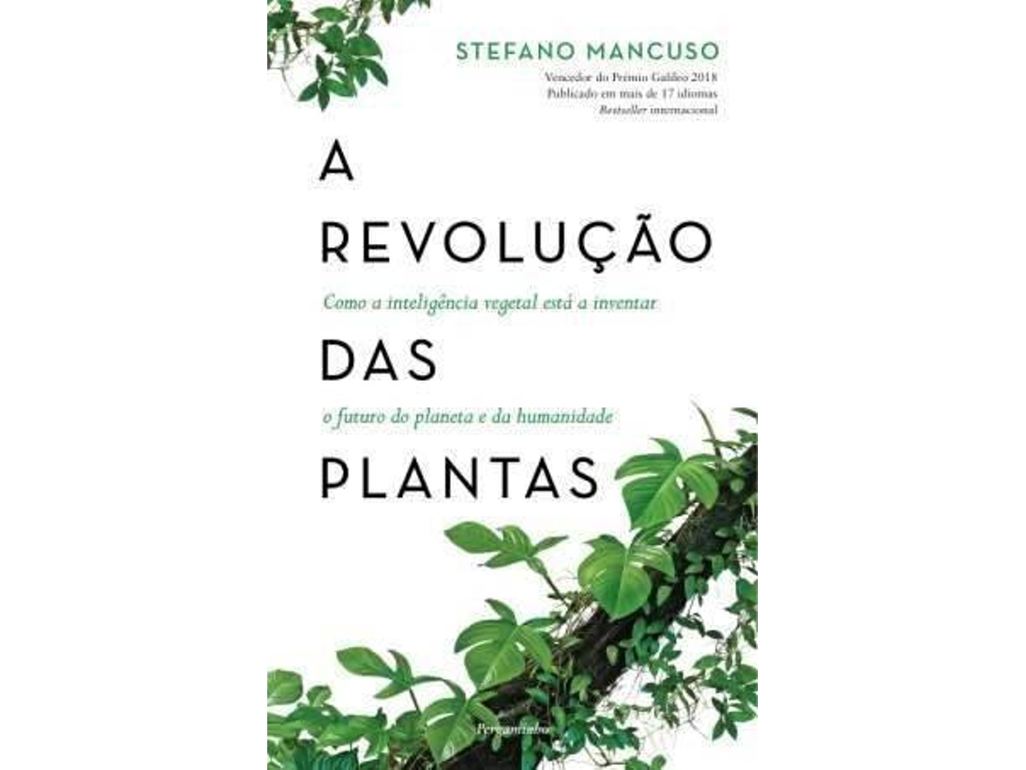 Livro A Revolução das Plantas de Stefano Mancuso (Português)