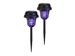 Kit com 2 Mata Insetos Solares BRILVIBERA
