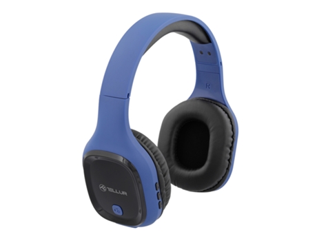 Auscultadores Bluetooth Over-Ear Tellur Pulse Azul