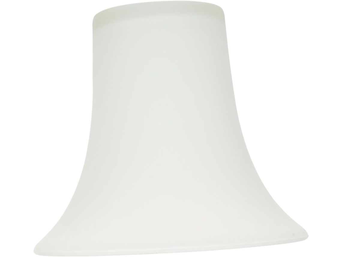 Luminária De Parede Elegante Com Vidro Fosco De 4 Cm, Resistente E Reutilizável.