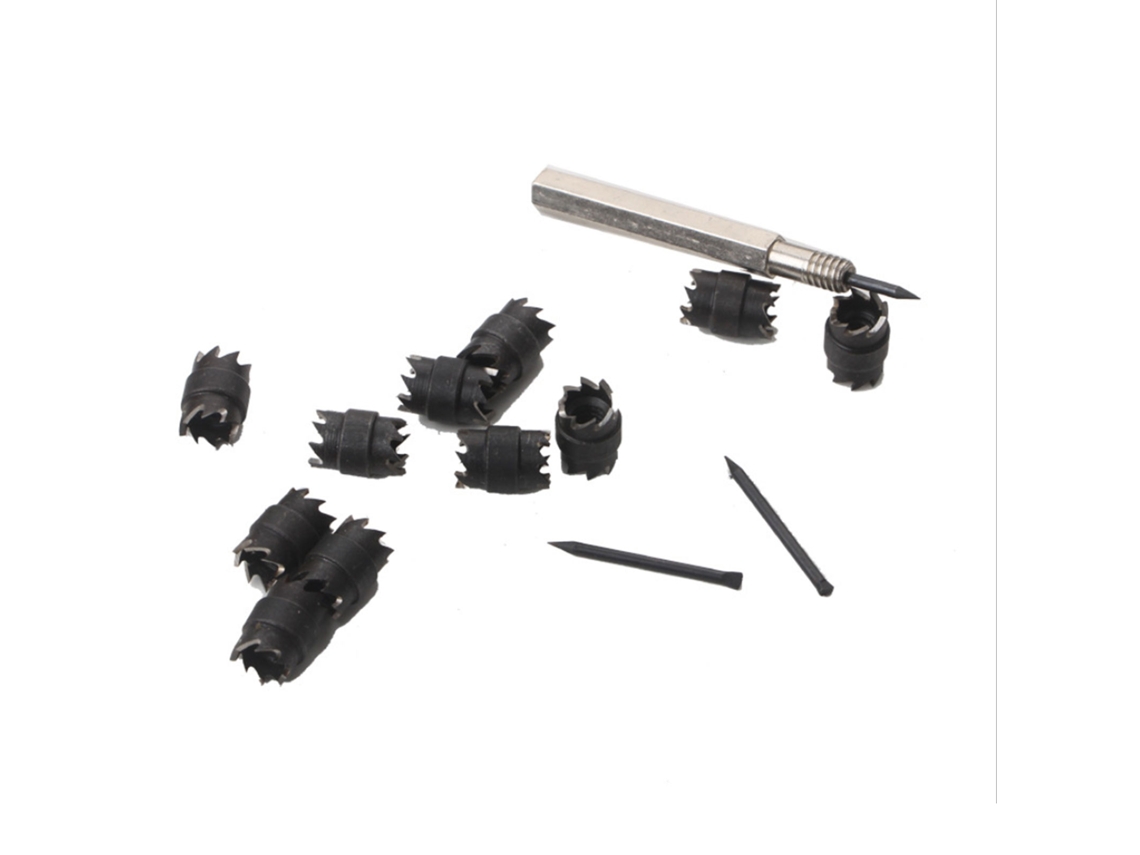 Kit De Solda E Corte Por Resistência Laxiscreed Com Cabeça Rotativa Para Remover Pontos De Solda Usando Furadeiras Elétricas