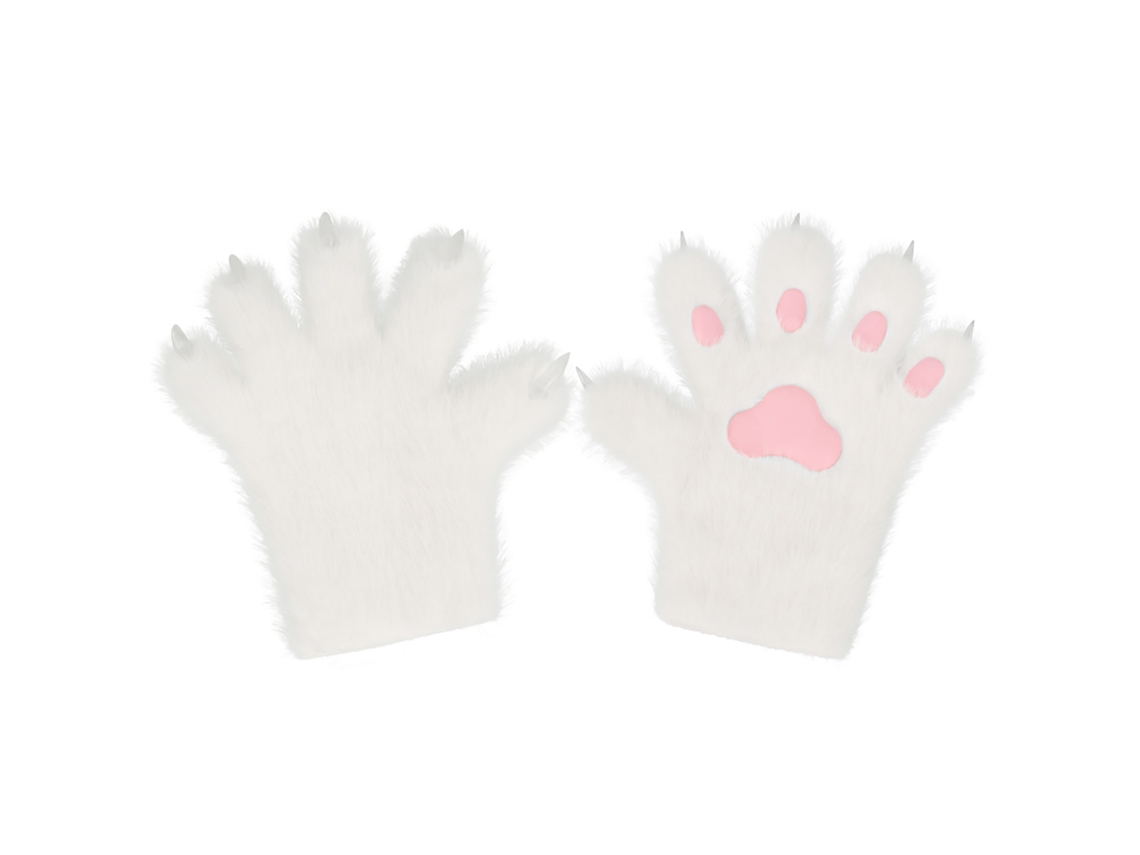 Laxiscreed Pelúcia De Gato Com Patas Para Cosplay E Exposições, Estilo Cartoon Para Coleção