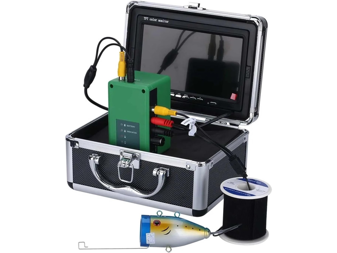 para Pesca no Gelo, Pesca em Lagos e Pesca em Barcos: Câmera Subaquática Fishfinder 7 SFUSHOS