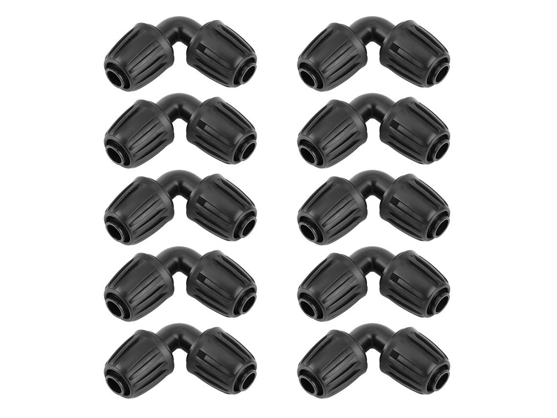 Conector Cotovelo Pom LAXISCREED 10un Irrigação Jardim