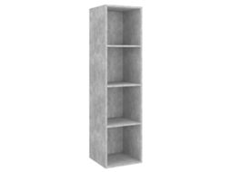 Tv Cabinet, Tv Cabinets Vidaxl Cinzeto Madeira Processada (n/a)