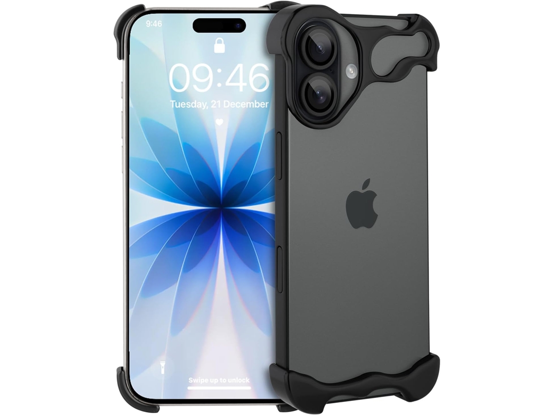 Capa Para Iphone Compatível Com Iphone 17, Compatível Com Protetor De Lente, Design Minimalista Sem Moldura, Destaca A Personalidade.