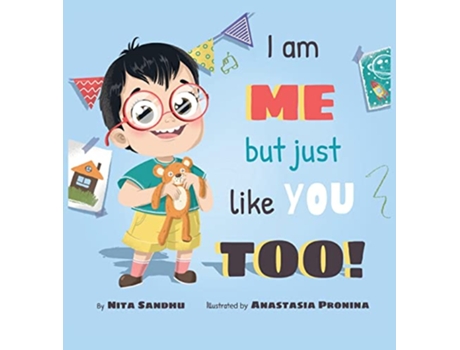 Livro I am ME but just like YOU TOO de Nita Sandhu (Inglês)
