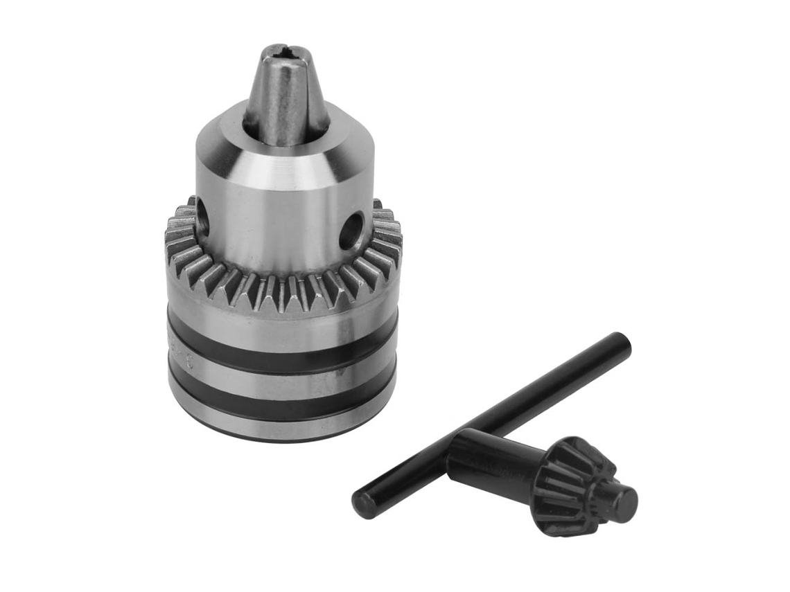 Mandril de chave B16 de 3,0 a 16 mm para ferramentas de fresagem e furadeiras elétricas.