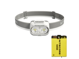 Lanterna De Cabeça Led Nitecore Ut27 Mct Preta 800 Lúmens 3 Temperaturas De Cor Recarregável Via Usb Com Bateria Removível E Recarregável