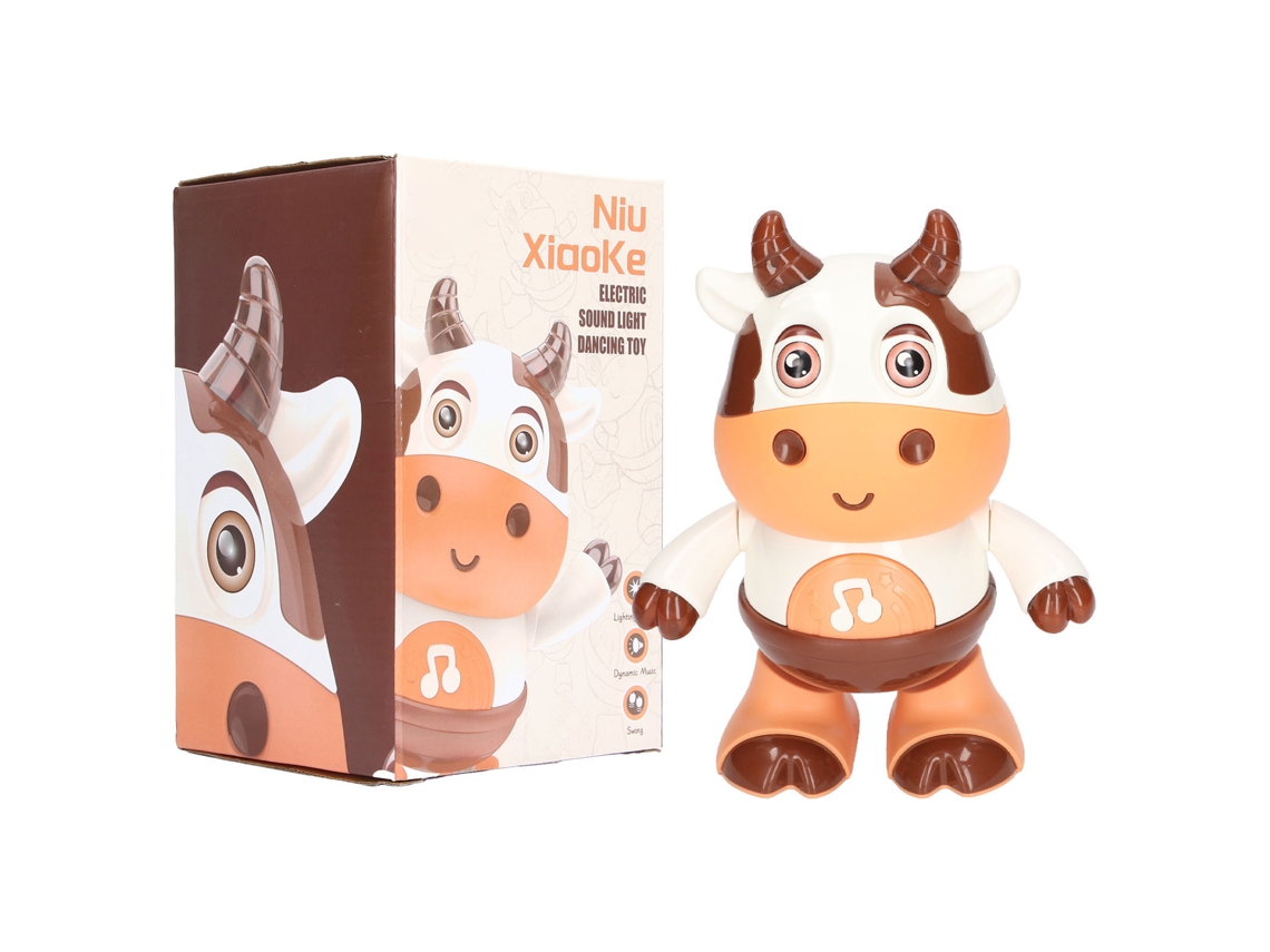 Brinquedo Animal Elétrico Cantor Dançarino Com Luzes Extremidades Flexíveis Música Interativa Em Inglês