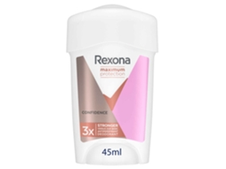 Desodorizante Creme Stick Maximum Protection Confidence REXONA emb. 45 ml