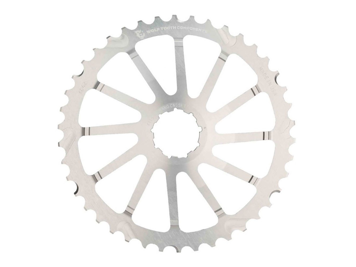 Pinhão Sram Prateado 42Twolf Tooth