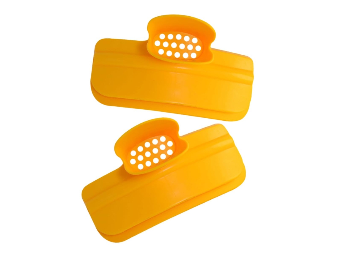 Escorredor De Borda Panelas E Frigideiras 2 Peças, Funil De Silicone Resistente Ao Calor E À Prova Derramamento