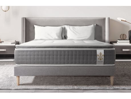 Colchão Base Vingt Six LITIER_DELUXE_TRADITION Espuma com memória Cinzento (180x200cm)