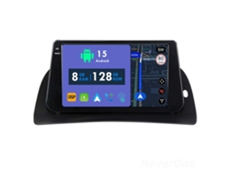 Auto Rádio Carro Bluetooth Autoradio 8GB RAM 128G ROM CarPlay Navegação GPS Ecrã Táctil RoverOne para Renault Kangoo 2015-2018  