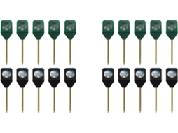 Kit Com 20-mini Higrômetros Portáteis Para Medição De Umidade Do Solo, Ideal Plantas Em Vasos E Cultivos