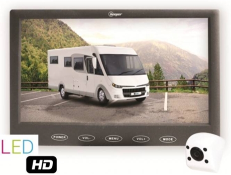 Kit Câmara de Estacionamento BEEPER RW109CC Branco