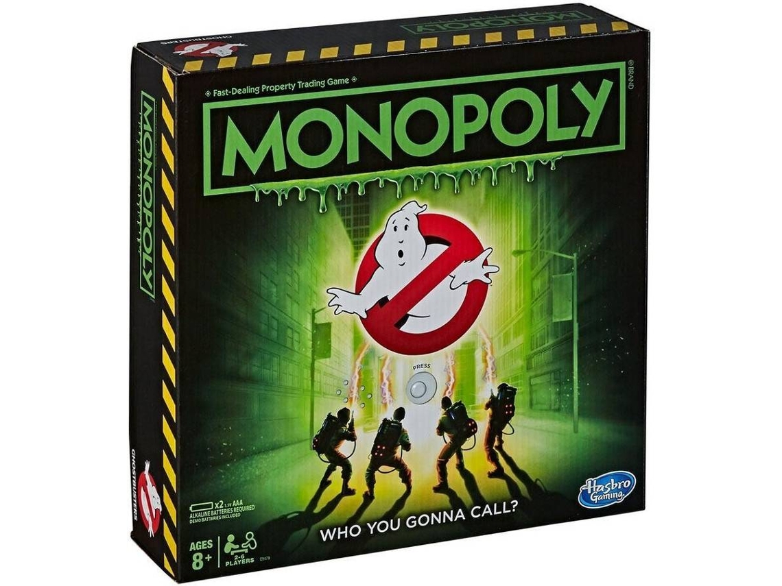 Jogo de Tabuleiro MONOPOLY Ghostbusters (8 anos)