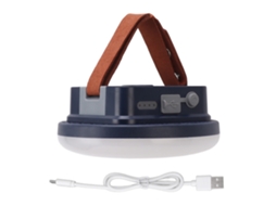 Lanterna Magnética para Barraca, Ip55 À Prova D'água, 1600lm, 8400mah, Dimerizável, Bicolor CHABERLU