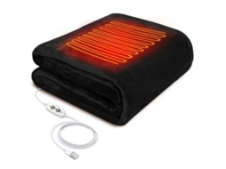 Manta Térmica Elétrica Usb 45x80cm, Lavável, Com 3 Níveis De Aquecimento E Função De Temporizador. Olysi Shop