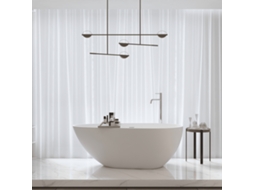 Banheira Autônoma Moderna Solid Surface Helsinki 150 Cm