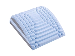 Estirador De Espinha Corretor De Postura Para Alivio De Dor Ajustável Com Massagem (azul Costurado)