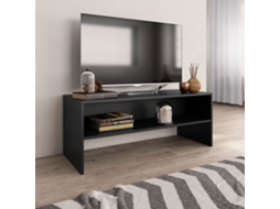 Vidaxl Móvel De Tv 100x40x40 Cm Derivados De Madeira Preto