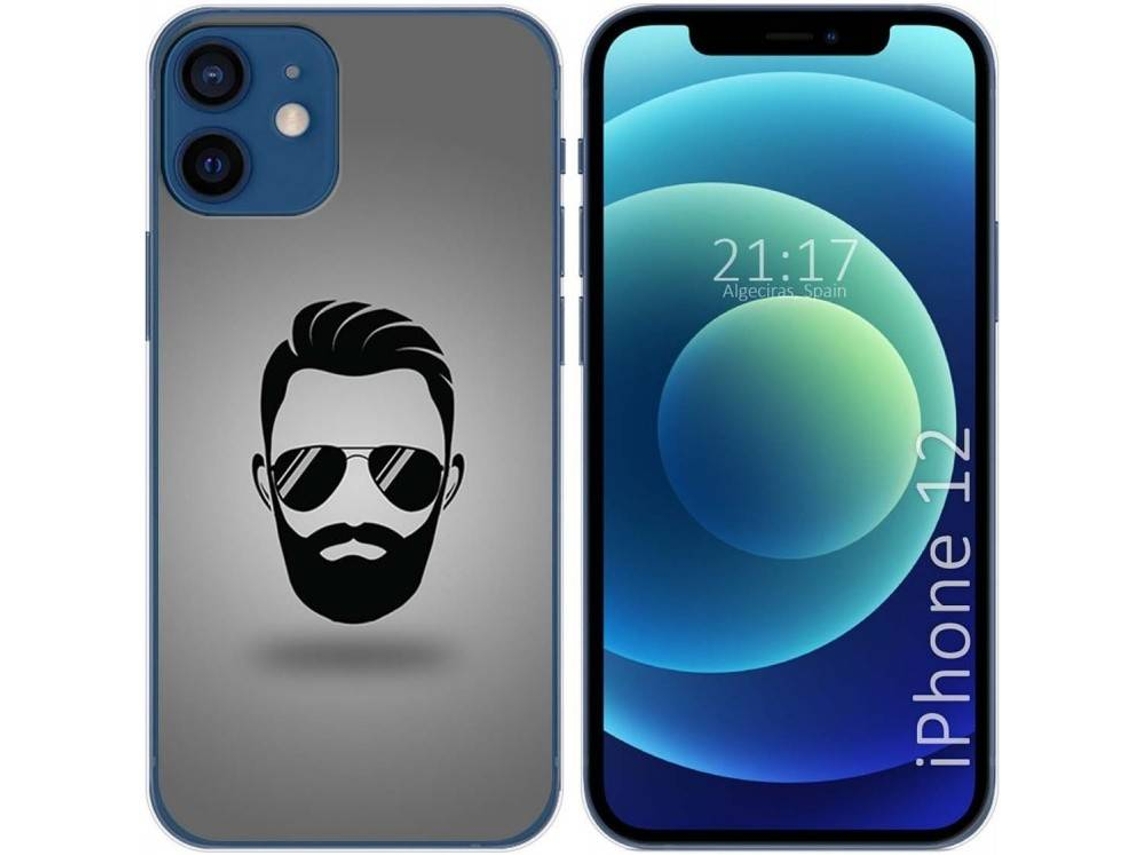 Capa iPhone 12 / 12 Pro (6.1) TUMUNDOSMARTPHONE Barba Multicor