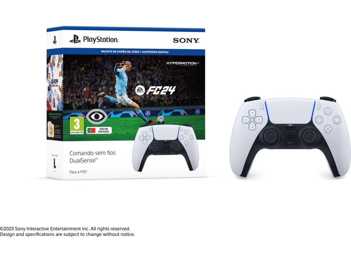 Controle para PS5 sem fio DualSense Branco - Sony - Info Store - Prod