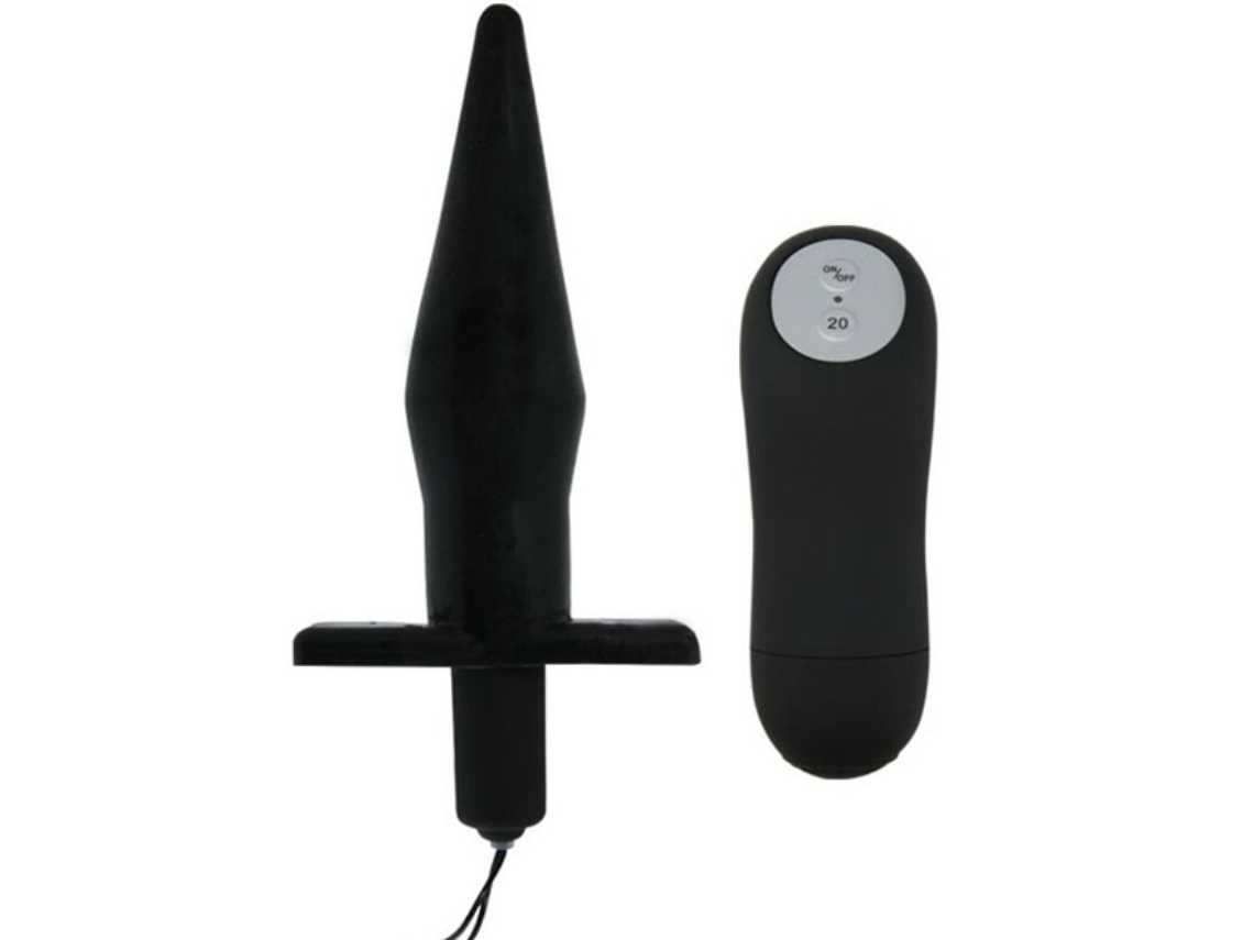 Estimulador Baile Butt Plug Anal con Vibracion - Negro