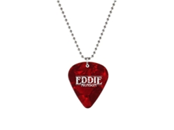 Mali collar de Palheta de Guitarra com Pingente Impresso em Metal Presente para Amantes de Música