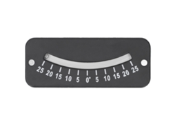 Inclinômetro De Tubo De Vidro 25° Escala Clara Abs Mini Para Teste De Ângulo Horizontal Micro
