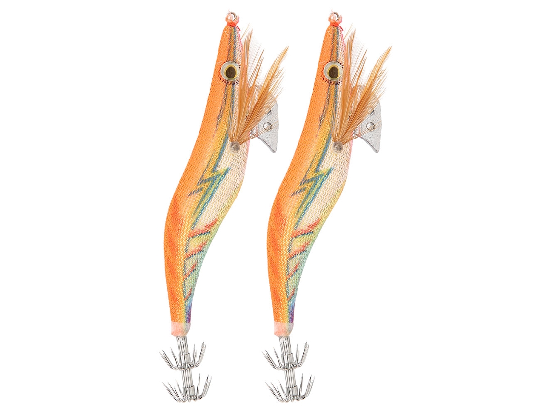 Isca Artificial Luminosa Camarão Imitação 2pcs
