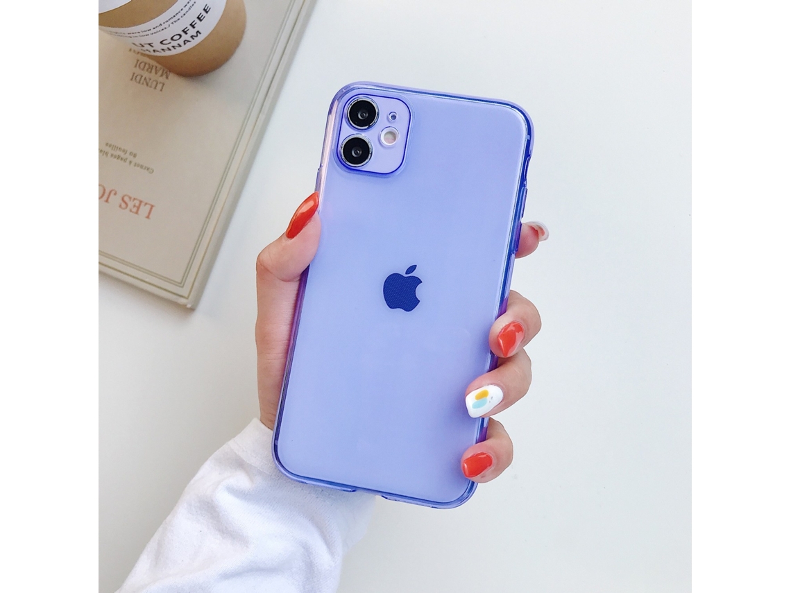 Capa Para Iphone 17 Air Na Cor Fluorescente Macia