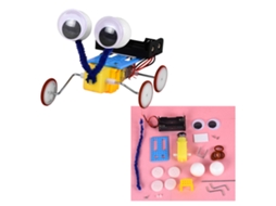 Mali 3 Kits de Robôs Elétricos Diy para Montar: Robô Desenhista, Réptil e Carro Balanço Brinquedos Educativos para Crianças