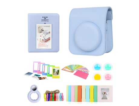 Bolsa para Polaroid Mini12 KH2023 com Álbum Filter 7-In-1 Set