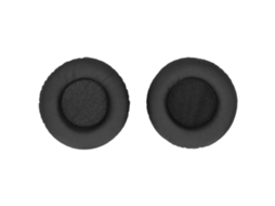 Aetheria almofadas para Fones de Ouvido 85mm Universal Preto Pu+espuma Substituição