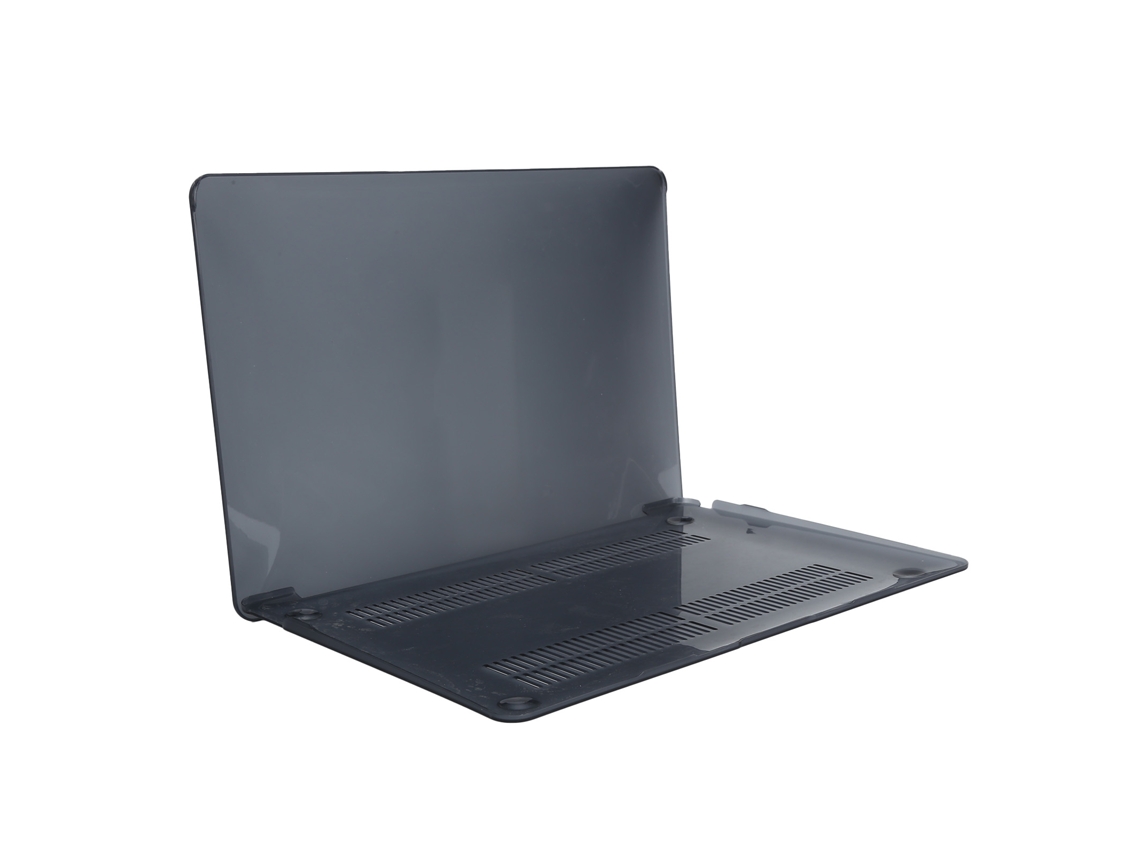 Capinha Protetora De Silicone Para Laptop Top E Bottom Com Adesivo Anti-poeira Para Os X Acessórios De Computador Preto