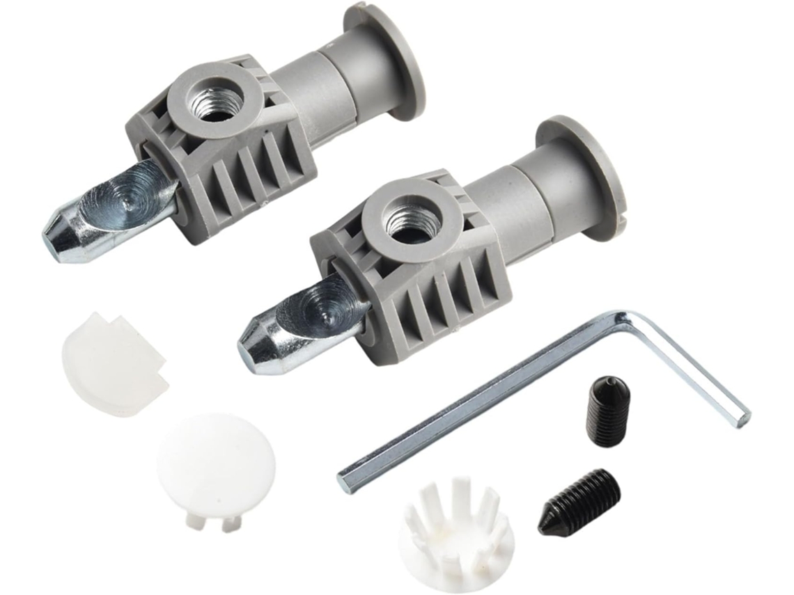 Kit De Fixação Vaso Sanitário Suspenso Com Fusos Aço Inoxidável E Plástico Instalação Segura Vasos Sanitários