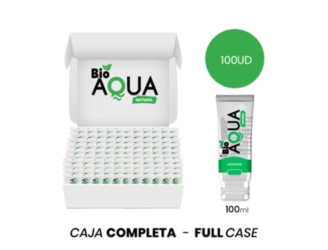 Moq 100 - Lubrificante Bioaqua Ingredientes Naturais À Base de Água 100 Ml