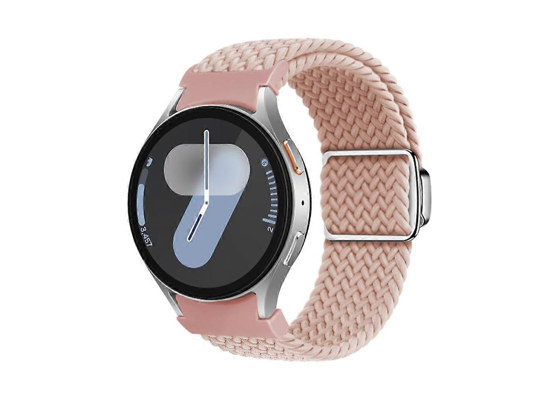 Pulseira Kalebol Com Fecho Magnético E Trançado Em Formato De Laço Para Samsung Galaxy Watch 5 Pro / 6 / 7