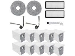 Vacuum Cleaner Bags for Roborock Qv 35a/qv 35s/s8 Maxv Ultra/saros 10r/q Revo/qrevo S5v/large