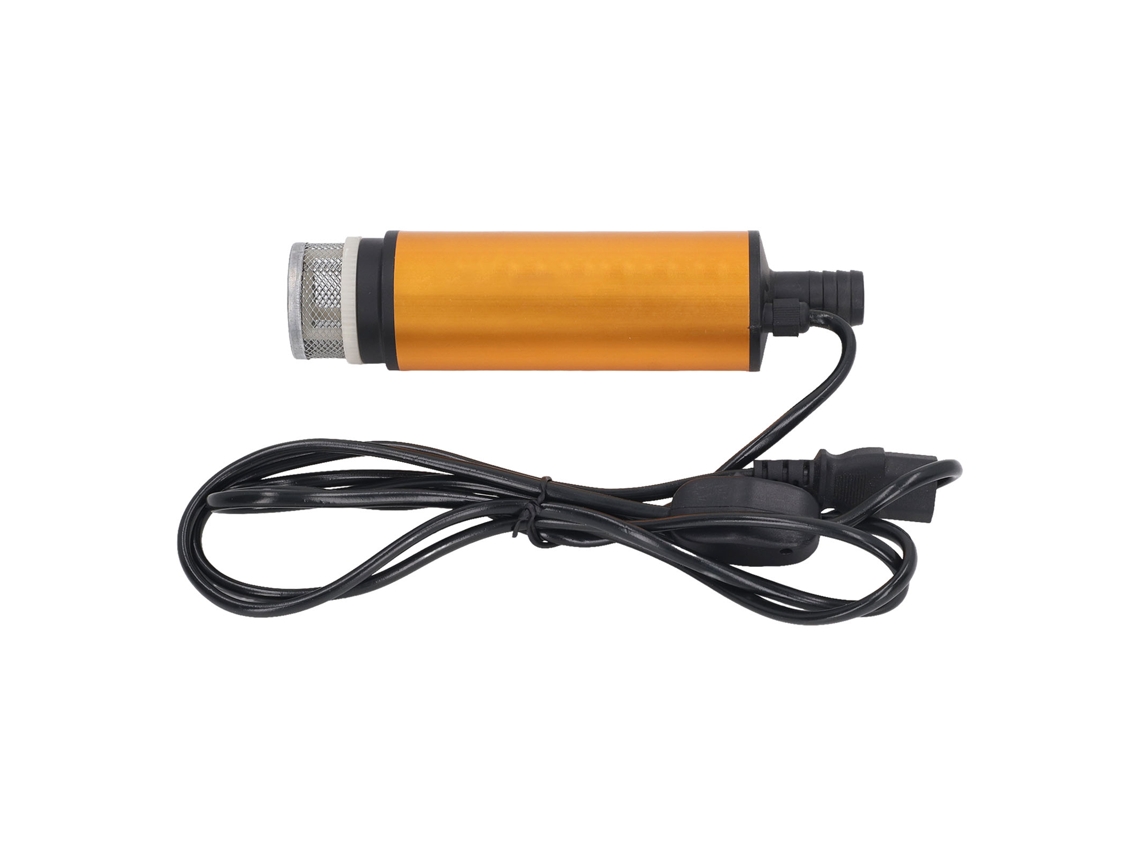 Bomba De Combustível Elétrica Universal Aço Inoxidável Mini Portátil Motor Cc 24v